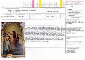 Obraz Chrzest Chrystusa