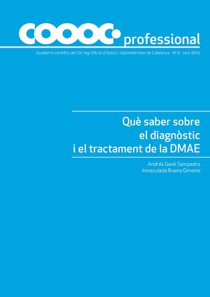Quadern científic 8 - Diagnòstic i tractament de la DMAE