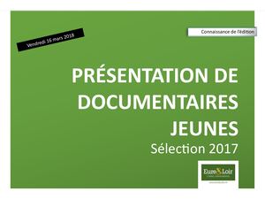 documentaires jeunesse 2017