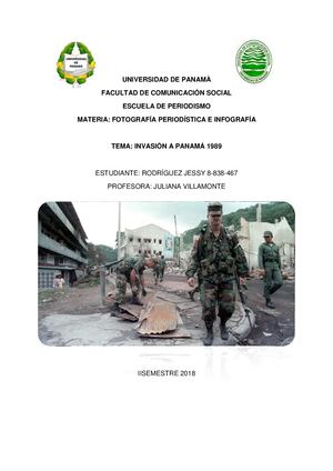 Invasión A Panamá 1989