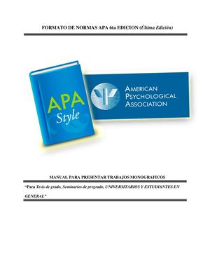 Guia De Formato Normas Apa Sexta Edicion