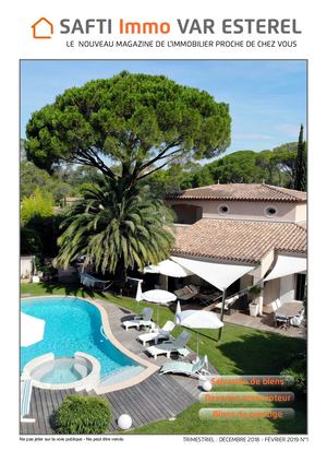 Magazine N°1 Safti Immo Var Esterel