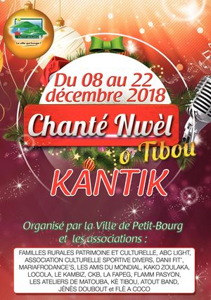 CHANTÉ NWÈL O TIBOU - Cantique 2018