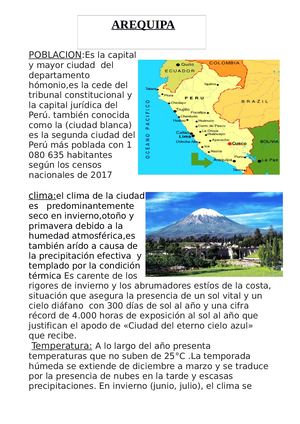Trabajo De Geografia