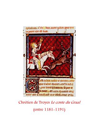 Le Conte Du Graal Chrétien De Troyes