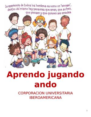 Cartilla Para Niños Con Síndrome De Down