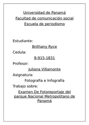 Fotoreportaje del parque