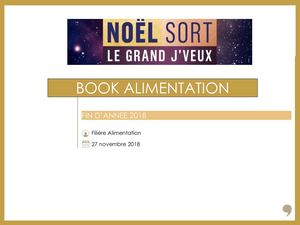 Book Fin d'année 2018 Alimentaire