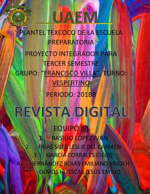 Revista Digital Escuela Preparatoria Texcoco