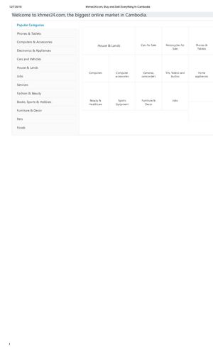 Khmer24 Com, Buy And Sell Everything In Cambodia