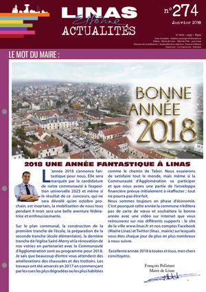 LinasActu 274 - Janvier 2018