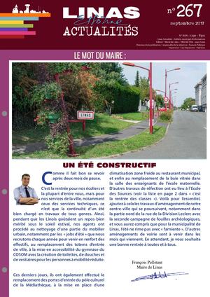 LinasActu 267 - Septembre 2017