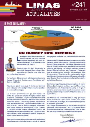 LinasActu 241 - Fevrier 2016 N°2