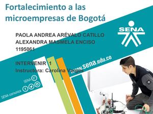 Presentación Proyecto De Micro empresa