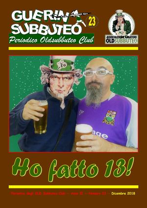 Guerin Subbuteo Nr. 23 - Dicembre 2018