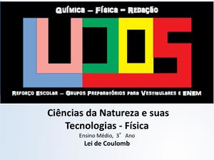 Física I 3º Ano I Médio Lei De Coulomb
