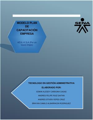 cartilla didáctica proponer programas de capacitación