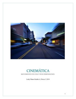 Guía Cinemática