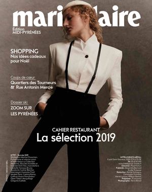 N°797 Marie Claire Midi Pyrenees Daté Janvier 2019