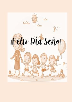 Feliz Día Seño