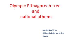 Pitagorino Stablo Marijan Starcic 8 A