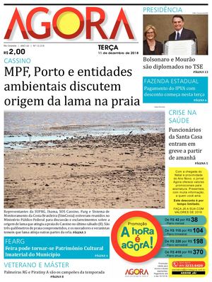 Jornal Agora - Edição 12218 - 11 de Dezembro de 2018