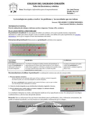 Guía de Electrónica