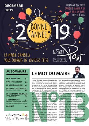 Le Petit Pont - Décembre 2018