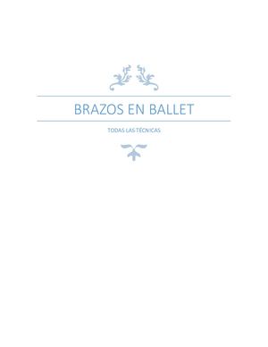 Brazos Ballet Diferentes Escuelas