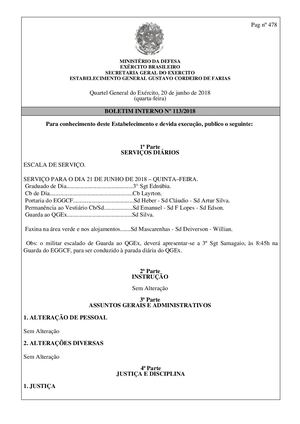 2018 06 20 O 113 Boletim Interno