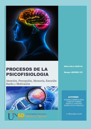 Revista Los Procesos Psicofisiologicos