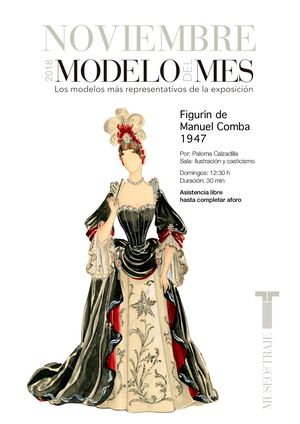 Figurín de Manuel Comba 1947