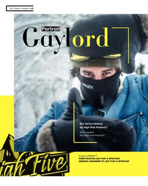 Lac Annecy Magazine - Portrait Gaylord Pedretti