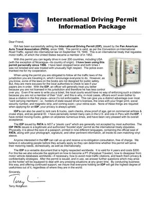 International Driver's Permit
