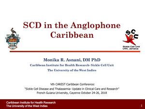 Scd Nbs In Anglophone Caribbean Monika Asnani