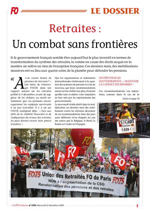 Dossier n°3296 de L'inFO militante