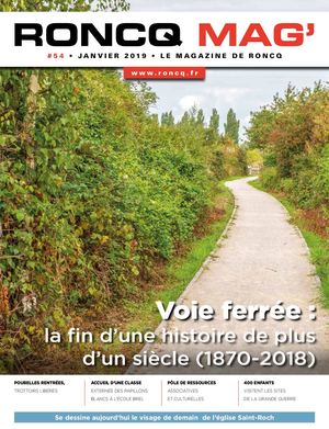 Roncq Mag n°54 - janvier 2019