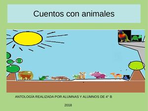 Antologia Cuentos Con Animales