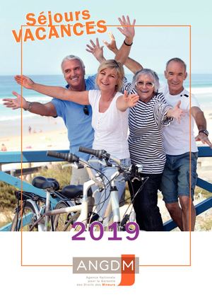 BROCHURE VACANCES ANGDM 2019