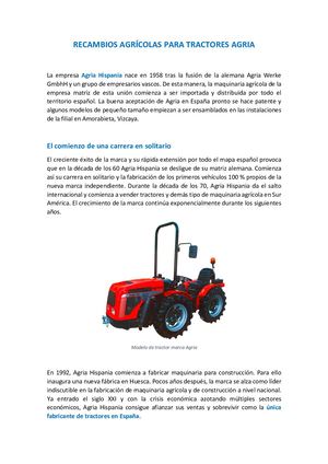 Repuestos Agrícolas Agria