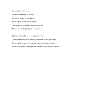 Soy Tu Esclavo