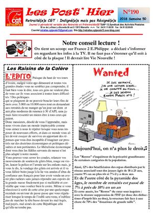 Les Post Hier N 190