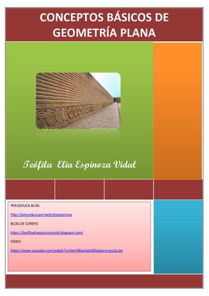Conceptos básicos de geometría plana