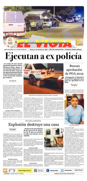 15 de diciembre del 2018