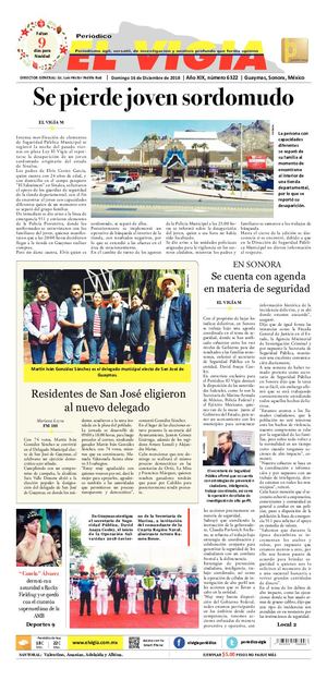 16 de diciembre del 2018