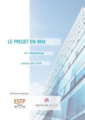 ESTP Paris Le Projet en BIM