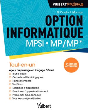 Extrait Option informatique MPSI - MP/MP*