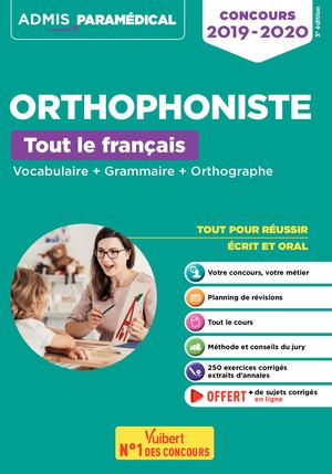 Extrait Admis paramédical - Orthophoniste - Tout le français