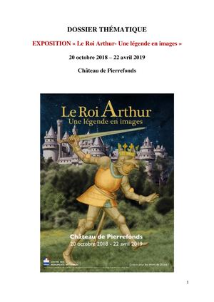 Exposition Le Roi Arthue