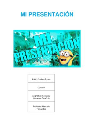 Mi Presentación